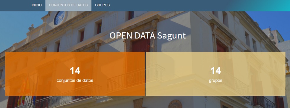 Portal de datos abiertos del Ayuntamiento de Sagunto
