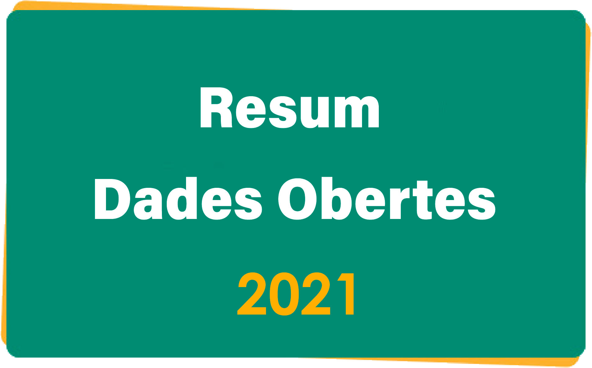 Resum Dades Obertes 2021
